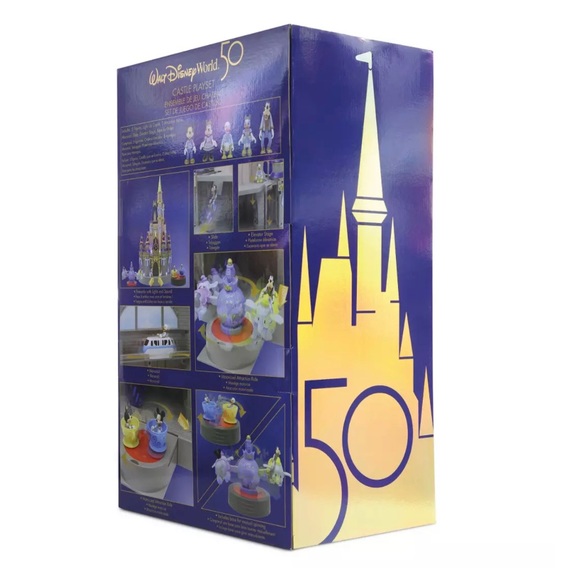 Disney Cinderella Castle Light-Up Play Set – Walt Disney World 50th Anniversary - Picture 11 of 11
